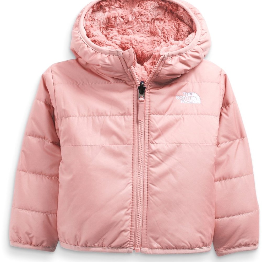 Rerversible Mossbud Swirl Full-Zip Hooded Insulated Jacket - Infants'